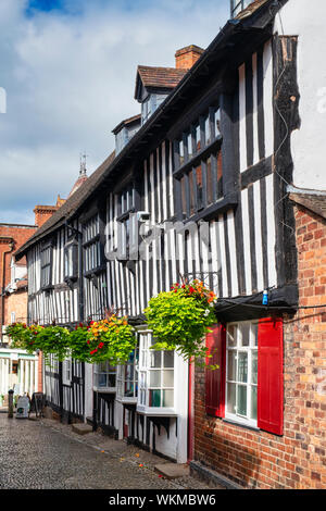 Ledbury bureaux du conseil municipal. Cadre en bois de cette période le long de church lane, Ledbury Herefordshire. L'Angleterre Banque D'Images