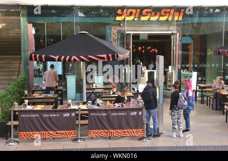 Yo restaurant Sushi au Southbank Arts Centre London Banque D'Images