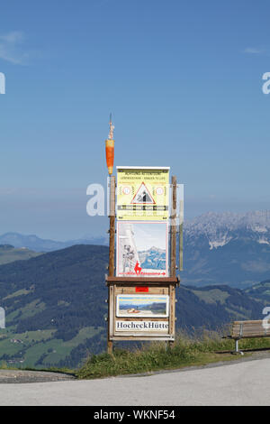 Kitzbühel im Sommer Wanderweg Banque D'Images