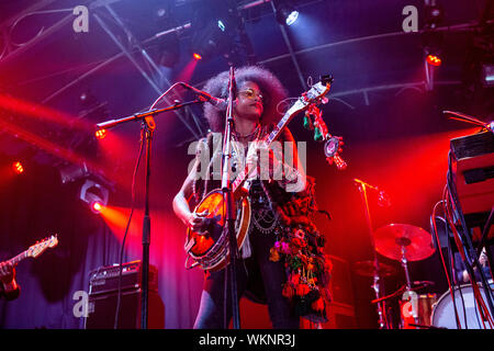 Biddinghuizen, Pays-Bas 17 août 2019 Morgane Ji effectue live au festival Lowlands 2019 © Roberto Finizio/ Alamy Banque D'Images