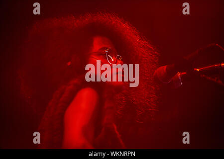 Biddinghuizen, Pays-Bas 17 août 2019 Morgane Ji effectue live au festival Lowlands 2019 © Roberto Finizio/ Alamy Banque D'Images