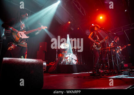 Biddinghuizen, Pays-Bas 17 août 2019 Morgane Ji effectue live au festival Lowlands 2019 © Roberto Finizio/ Alamy Banque D'Images