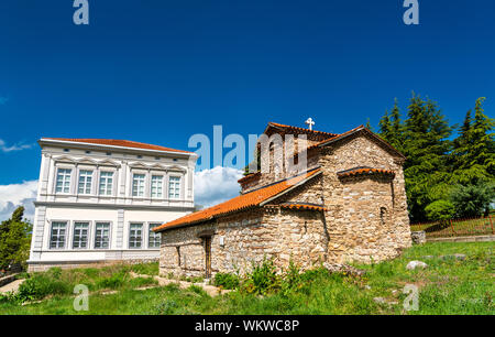 L'Église saints Constantin et Hélène à Ohrid, Macédoine du Nord Banque D'Images