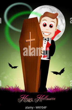 Comte Dracula Banque D'Images