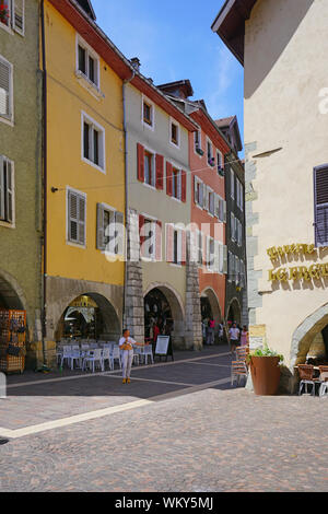 ANNECY, FRANCE -24 JUIN 2019- Vue sur la vieille ville à Annecy, Haute Savoie, France. Banque D'Images