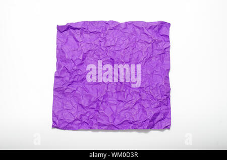 La texture de papier gris froissé Banque D'Images