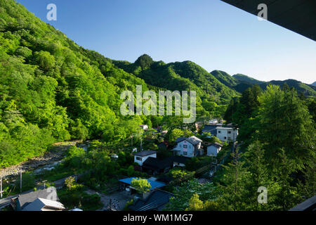 La rivière Daiya, Nikko, Japon Banque D'Images