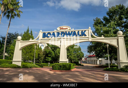 Hôtels à Disney World Resort près d'Orlando, en Floride. Banque D'Images