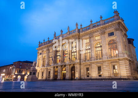 Musée de la ville dans le Palazzo Madama, Turin, Italie Banque D'Images