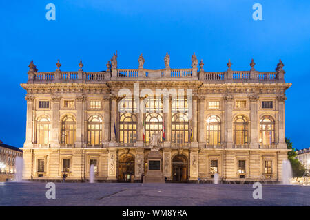 Musée de la ville dans le Palazzo Madama, Turin, Italie Banque D'Images