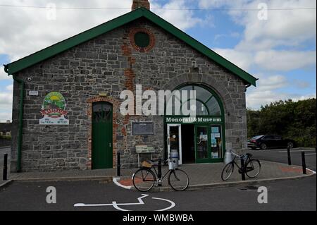 Le musée Monorail Lartigue, un patrimoine unique de fer à Listowel, Co Kerry, Irlande. Banque D'Images