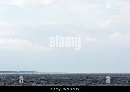 Le Relais Du Lac, Norderney, Meer, Himmel, Wolken, Horizont, Juist Banque D'Images