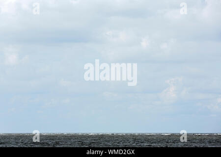 Le Relais Du Lac, Norderney, Meer, Himmel, Wolken, Horizont Banque D'Images