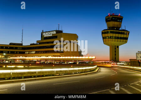 La borne A, Flughafen Tegel, Reinickendorf, Berlin, Deutschland Banque D'Images