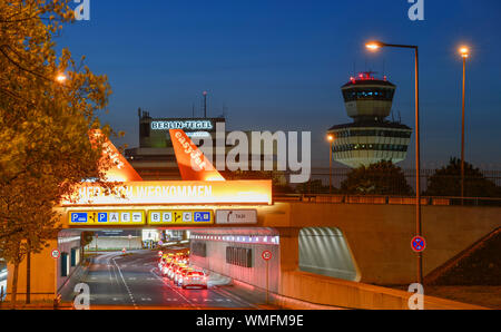 La borne A, Flughafen Tegel, Reinickendorf, Berlin, Deutschland Banque D'Images