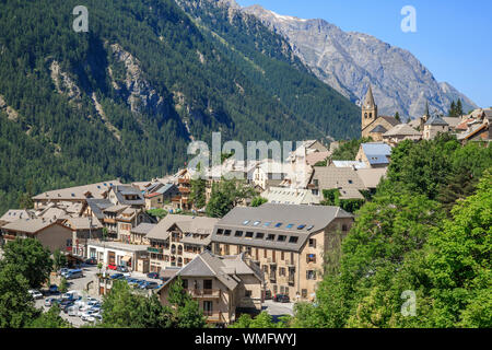 France, Hautes Alpes, Parc National des Ecrins, l'Oisans, La Grave, appelée les Plus Beaux Villages de France // France, Hautes-Alpes (05), parc nation Banque D'Images