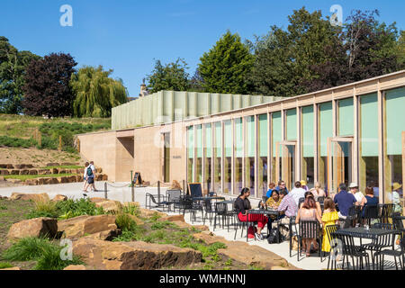 Yorkshire Sculpture Park Weston bâtiment galerie boutique et café Yorkshire Sculpture Park YSP West Bretton Wakefield Yorkshire Angleterre GB Europe Banque D'Images