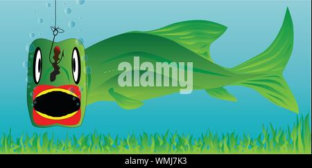 Big Fish Illustration de Vecteur