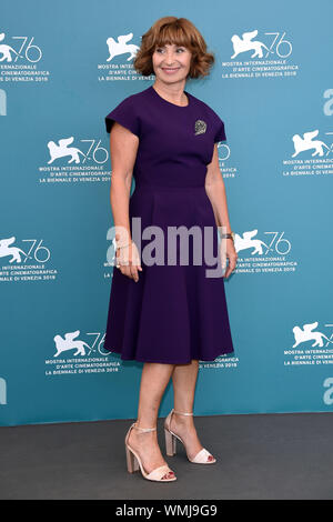 Venezia, Italie. 05 Sep, 2019. 76e Festival du Film de Venise 2019, une séance de film 'gloria mundi'. Crédit photo : Ariane Ascaride : agence photo indépendante/Alamy Live News Banque D'Images