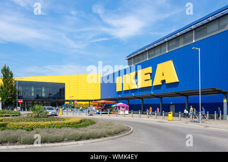 IKEA Wembley, Drury, North Circular Road, Wembley, London Borough of Brent, Greater London, Angleterre, Royaume-Uni Banque D'Images