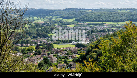 La ville de marché de Dursley dans Gloucestershire, Angleterre, Royaume-Uni Banque D'Images