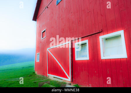 Digitall grange amélioré, Stowe au Vermont, USA Banque D'Images