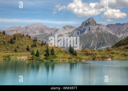 Truebsee, Titlis, Engelberg, Nidwald, Suisse, Europe Banque D'Images