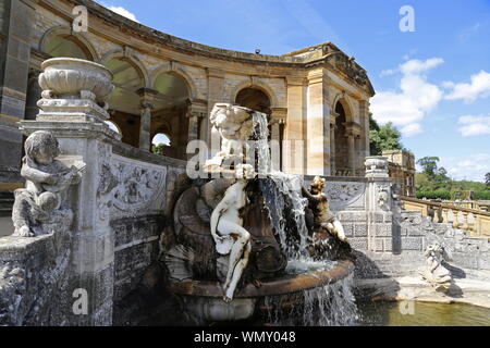 Loggia, Hever Castle, Hever, Edenbridge, Kent, Angleterre, Grande-Bretagne, Royaume-Uni, UK, Europe Banque D'Images