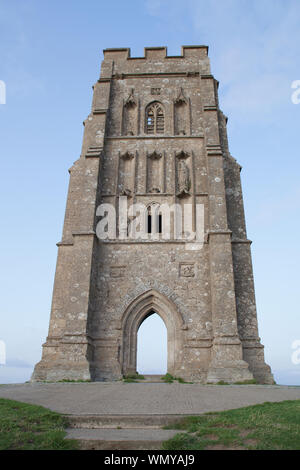 La Tour Saint Michaels. Tor de Glastonbury, Somerset, Angleterre Banque D'Images