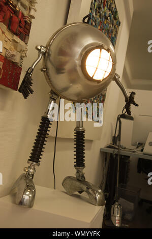 Paris, Galerie Brauer, Recycl'art, 48 rue de Montmorency - Paris, Galerie Brauer, Recycl'art, 48 rue de Montmorency Banque D'Images