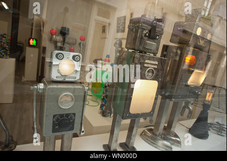 Paris, Galerie Brauer, Recycl'art, 48 rue de Montmorency - Paris, Galerie Brauer, Recycl'art, 48 rue de Montmorency Banque D'Images