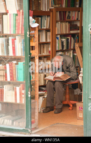 Paris, Marais, Marais, Paris - Librairie La librairie, Banque D'Images