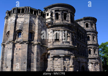 Porta Nigra de Trèves, Allemagne Banque D'Images