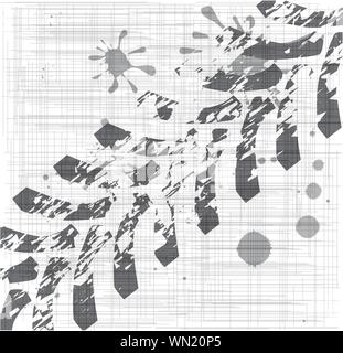 Grunge marques de pneu Illustration de Vecteur