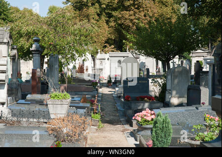 Paris, Friedhof Passy - Paris, cimetière de Passy Banque D'Images