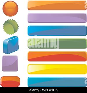 Jeu de forme Illustration de Vecteur