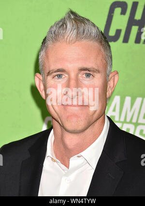 HOLLYWOOD, CA - 04 SEPTEMBRE : Chase Utley assiste à la première mondiale de la 'Game Changers' à l'ArcLight Hollywood sur Septembre 04, 2019 à Hollywood, Californie. Banque D'Images