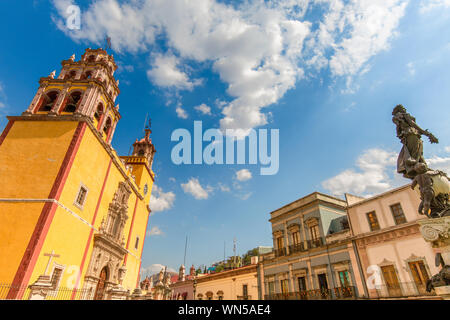 Basilique Notre Dame de Guanajuato (Basílica de Nuestra Señora de Guanajuato) Banque D'Images