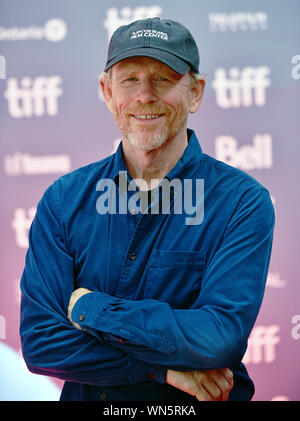 Toronto, Canada. 05 Sep, 2019. Producteur exécutif Ron Howard assiste au Festival International du Film de Toronto une séance de photos pour 'Une fois étaient frères' au TIFF Bell Lightbox in Toronto, Canada le 5 septembre 2019. Photo de Chris Chew/UPI UPI : Crédit/Alamy Live News Banque D'Images