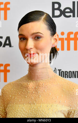 Toronto, Canada. 05 Sep, 2019. Cobham-Hervey - Actrice Tilda arrive pour la première de Je suis femme au cours de la 2019 Festival International du Film de Toronto. Jamie Simon/JSP/EXimages. Credit : EXImages/Alamy Live News Banque D'Images