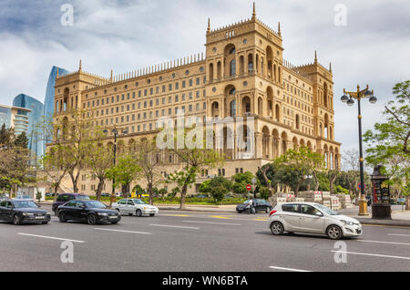 Maison de gouvernement, Baku, Azerbaïdjan Banque D'Images