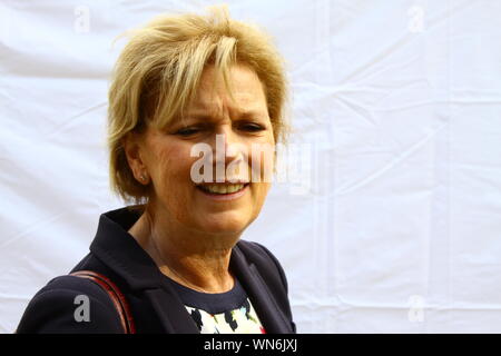 ANNA SOUBRY MP PHOTOGRAPHIÉ À COLLEGE GREEN, Westminster le 5e septembre 2019. Changement France. Le Groupe indépendant. L'ancien PARTI CONSERVATEUR DÉPUTÉ DE BROXTOWE CIRCONSCRIPTION. Les hommes politiques britanniques. La politique. Banque D'Images