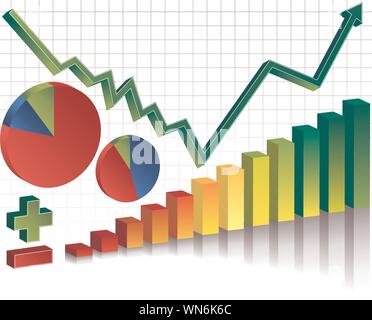 Jeu de bourse Illustration de Vecteur