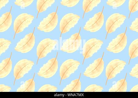 Transparente motif plume Vector. Illustration de Vecteur