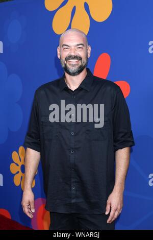 North Hollywood, CA. 12Th Mar, 2019. Aaron Goodwin au niveau des arrivées pour HGTV a une très BRADY, la première série de rénovation Hotel, North Hollywood, CA le 5 septembre 2019. Credit : Priscilla Grant/Everett Collection/Alamy Live News Banque D'Images