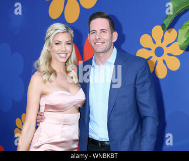 Le 5 septembre 2019, North Hollywood, CA, USA : LOS ANGELES - Oct 5 : Heather Rae Young, Tarek El Moussa au ''Brady'' très Rénovation Premiere Event à l'Hotel le 5 septembre 2019 à North Hollywood, CA (crédit Image : © Kay Blake/Zuma sur le fil) Banque D'Images