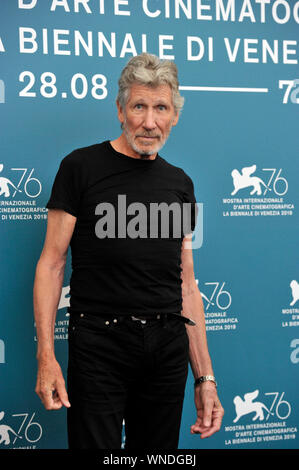 Venise, Italie. 06 Sep, 2019. 76e Festival du Film de Venise 2019, Photocall du film nous et eux . Photo : Roger Waters : Crédit Photo Agency indépendante/Alamy Live News Banque D'Images