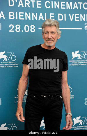 Venise, Italie. 06 Sep, 2019. 76e Festival du Film de Venise 2019, Photocall du film nous et eux . Photo : Roger Waters : Crédit Photo Agency indépendante/Alamy Live News Banque D'Images