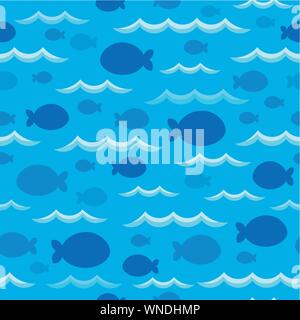 Poisson de fond transparent shadows 1 Illustration de Vecteur