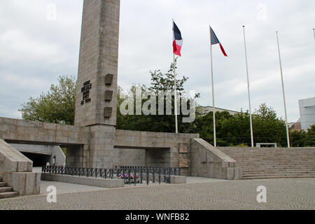 Ww2 memorial à Brest (Bretagne - France) Banque D'Images